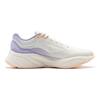 Li Ning Soft Cushioning Abrasion Resistant Breathable Lightweight Low top Casual Shoes Women's White Purple AGLU010-3