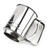 Stainless Steel Flour Sifter with Handle Mesh Cooking Accessory Double Layer
