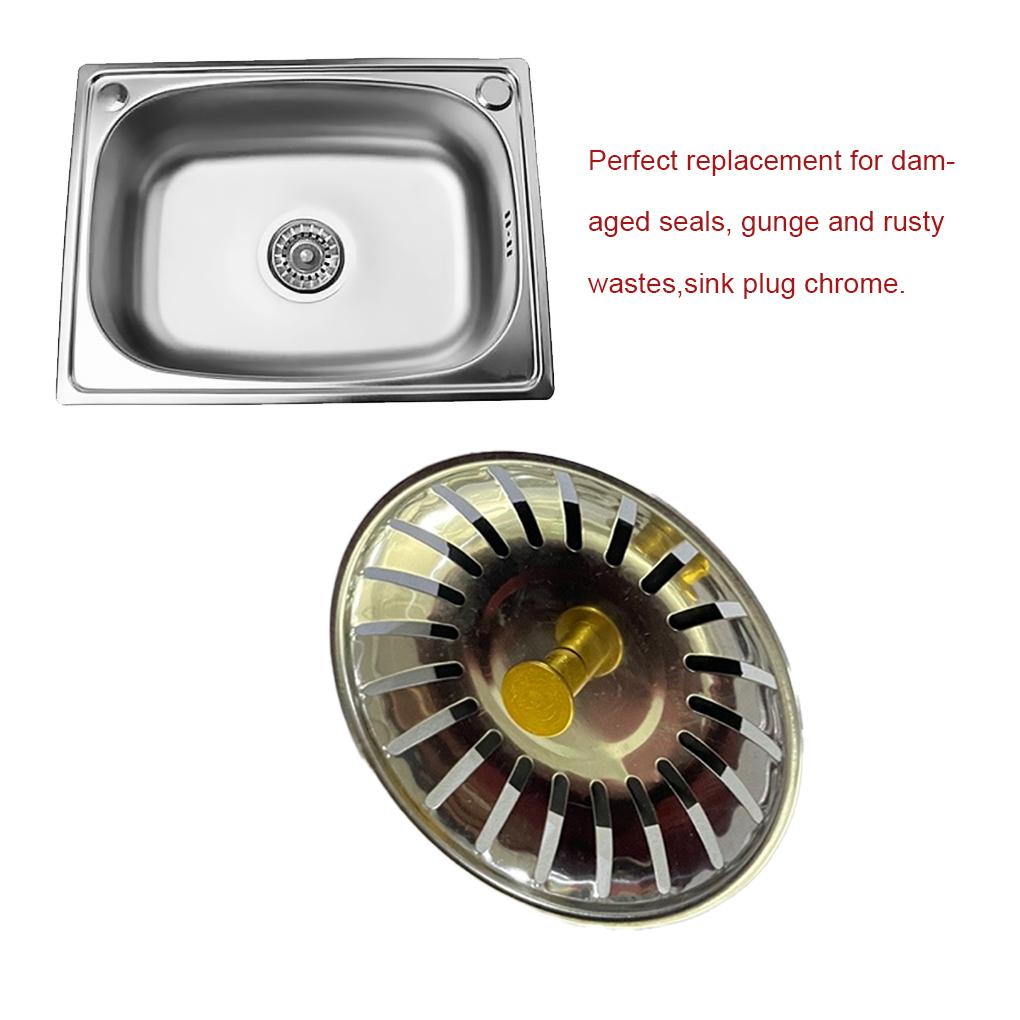 Kitchen Sink Strainer Replacement Plug Anti-blocking Filter Cover Gadgets Stopper Household Supplies Washing Shower Accessories