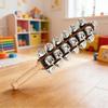Practical 25 Tuned Handbells Sleigh Bells Wood Texture Suitable for Childrens Musical Development and Joyful Play