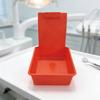 Dental Lab Storage Box With Clip Dental Working Lab Pan For Denture Mold Transport And Organization In Workshop