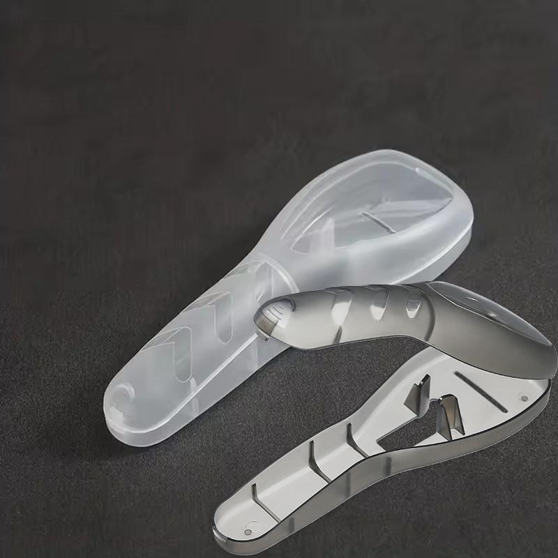 Clear Portable Travel Men Manual Razor Protector Plastic Box Cover Container Storage Shaver Holder Protector Case Organizer
