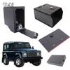 For Land Rover Defender 90 110 130 2004-2018 Aluminum Alloy Car Security Safe Box Storage Privacy Protection Car Accessories HY4