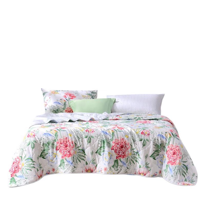 

Фуанна Семидыровое Антибактериальное Одеяло с Принтом Гибискуса