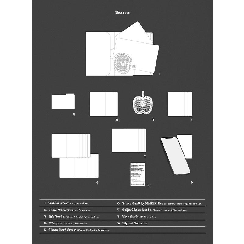 [Vorbestellung] NMIXX - 1. Vollalbum [Blue Valentine] Plattformalbum POCAALBUM Ver. (+Online-Vorteil)