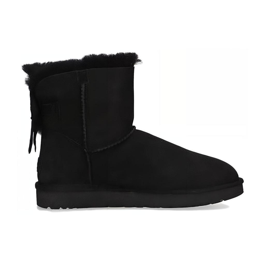 UGG Mini Bailey Fluff Bow Women's 1123635-BLK