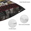 Gachiakuta Pillowcase Cushion Cover Zanka Riyo Enjin Throw Pillow Cover Soft and Home Decoration Zipper Multiple Sizes