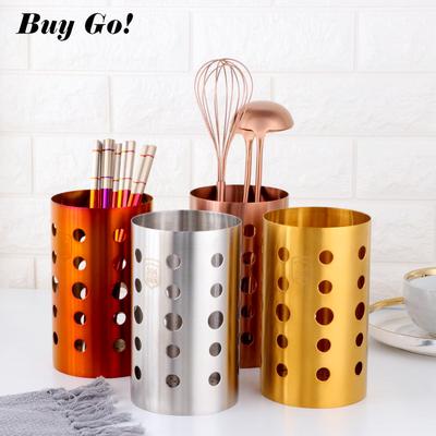 Küche Stäbchen Rohr Geschirr Lagerung Abtropfen lassen Rack Schaufel Löffel Messer Gabel Lagerung Box