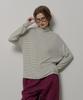 Lonkeu Stripe Turtle Neck Long Sleeve (Ivory)