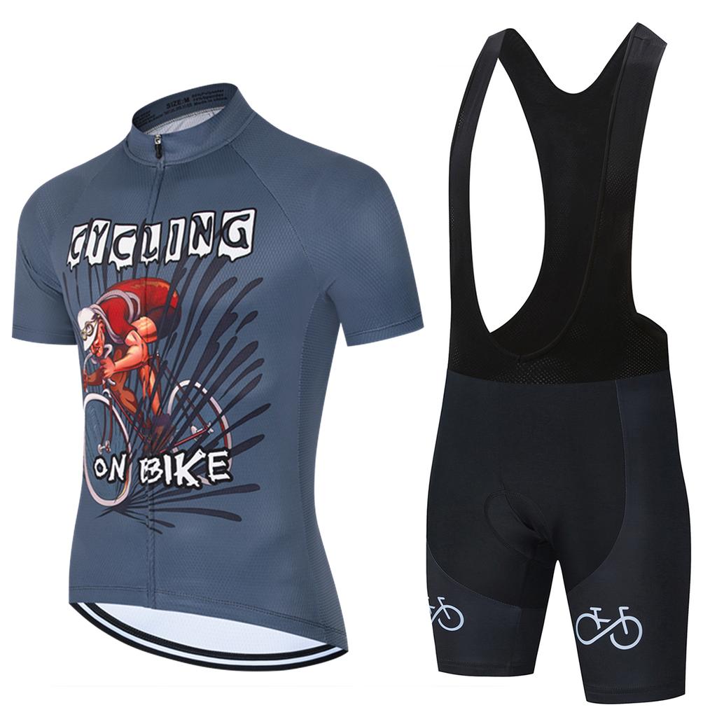2026 Summer Breathable Sports Team Training Cycling Clothing Breathable Men Short Sleeve Mallot Ciclismo Hombre Verano Cycling Jersey Sets 2026