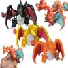 Pokemon 3D Printed Articulated Charizard Action Figure Movable Model Ornament Children's Gift Desktop Decoration Toys