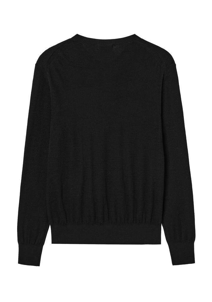 SAVAGE Henley Neck Kint - Black