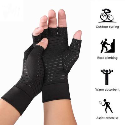 Compression Sports Gloves  Pain Relief Hand Wrist Support Gloves