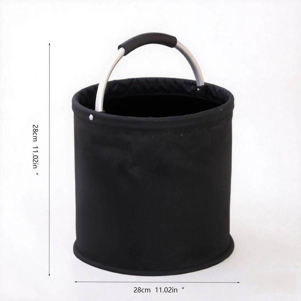 Multifunctional Foldable Storage Basket for Camping, Picnic, Toiletries, Shower, and Household Use