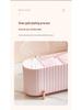 Transparent Dustproof Cosmetic Organizer: Cotton Swab, Makeup Remover, Sponge, Lipstick Storage Box with Lid.