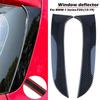 2*Rear Window Side Canard Spoiler Cover Trim For BMW 1-Series F20 F21 2012-2019