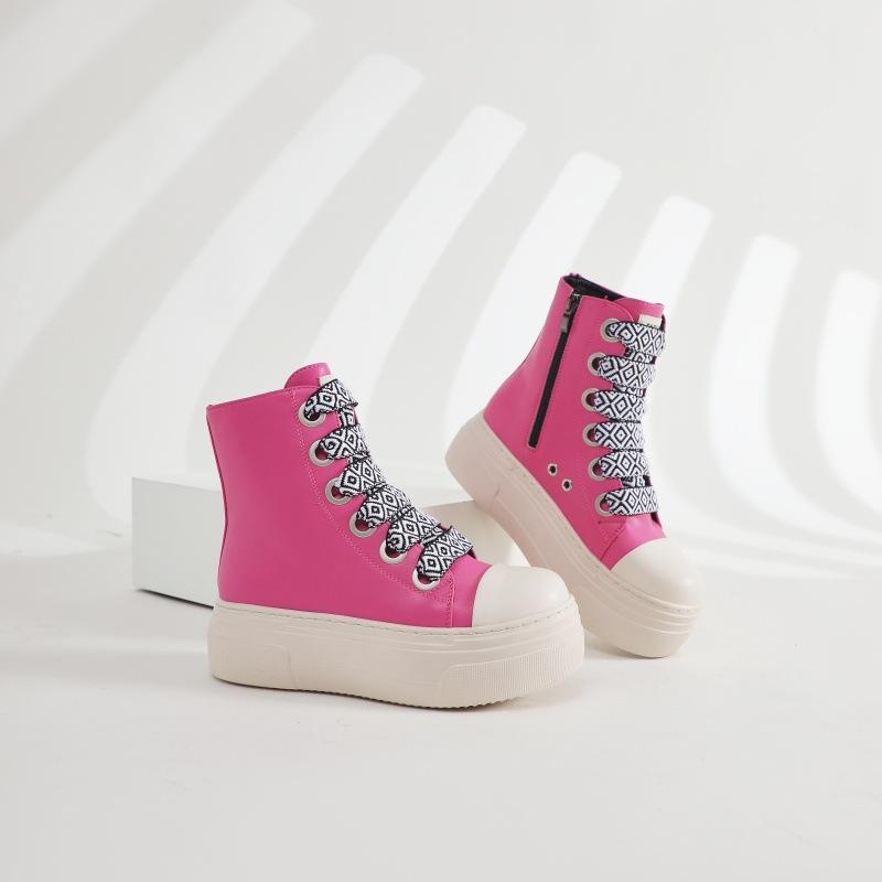 

Модные женские ботильоны, весенние, удобные, с мягкой подошвой, высокие, кроссовки, не силиконовые, износостойкие, повседневные туфли 44