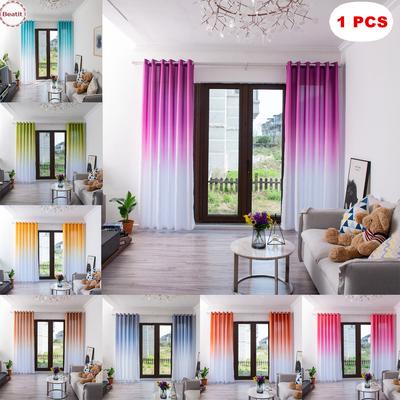 Beatit Evrensel Yapraklar Sırf Perde Tül Pencere Tedavi Kumaş Vual Örtü Valance