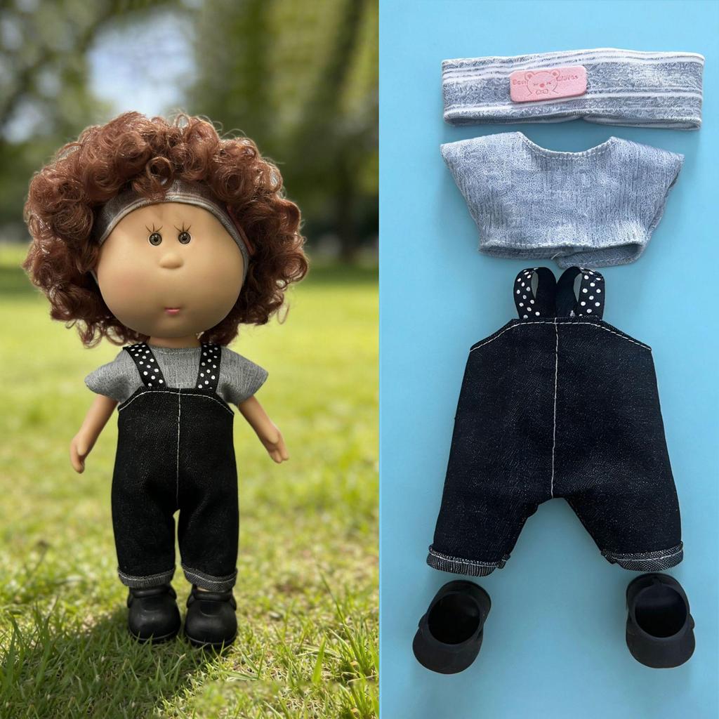 24cm Spanish Potato Doll Mia: Creative Dress-up DIY Ornament with Gift Box Packaging