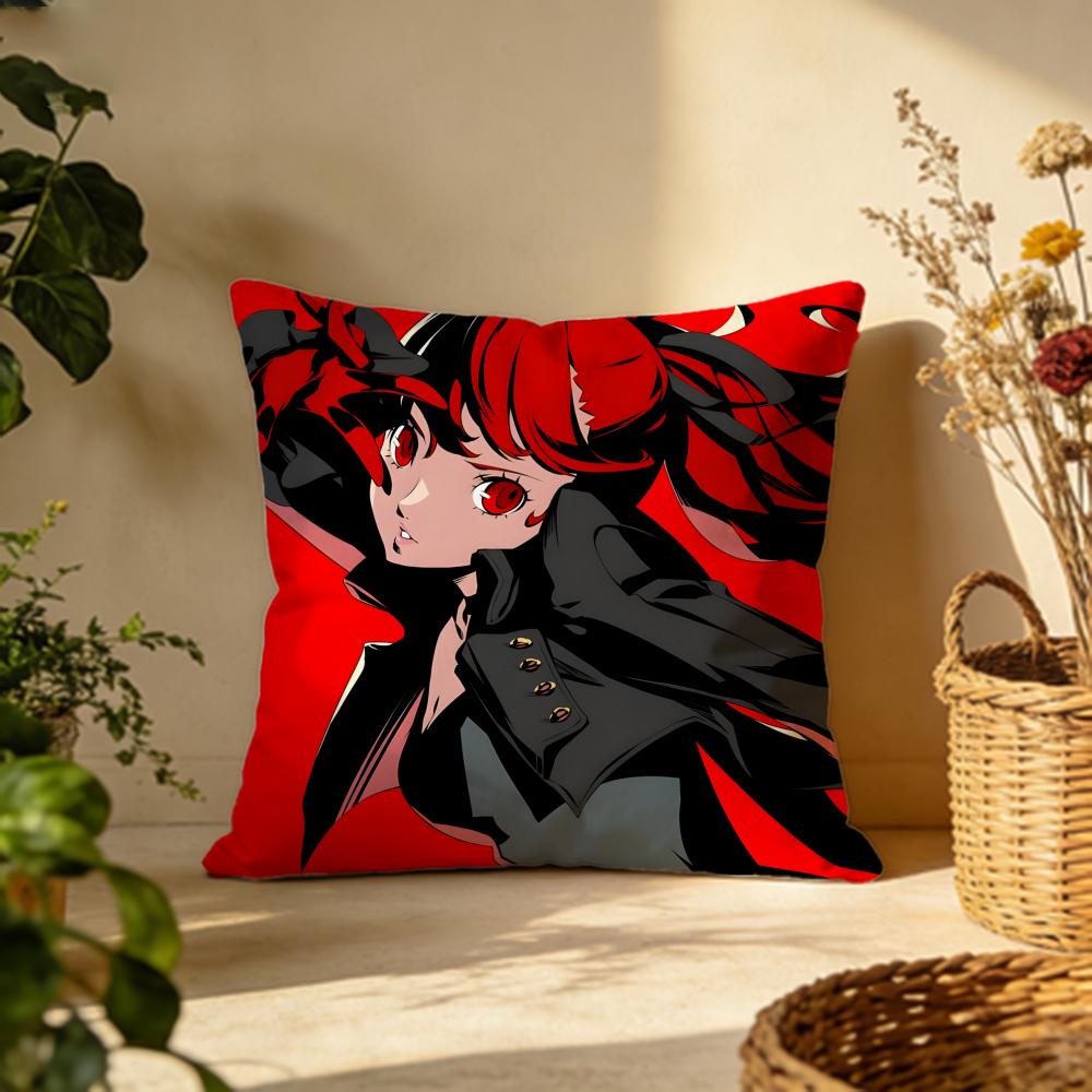 Popular PPPersona 555 Cushion Cover Versatile DoubleSided Pillow Case Fit for Sofa Bed Car Daily Decor