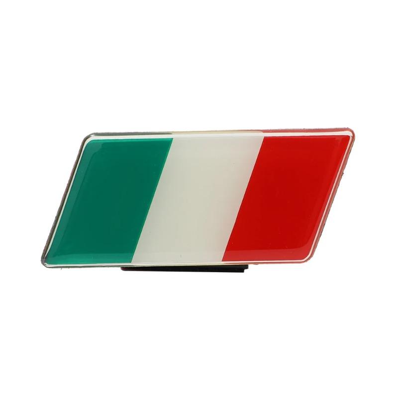 1 pièce Aluminium Drapeau Autocollants de Voiture Emblème de Calandre Badge Grande-Bretagne Allemand France Australie Amérique Russie Pièces de Voiture Accessoires Extérieurs