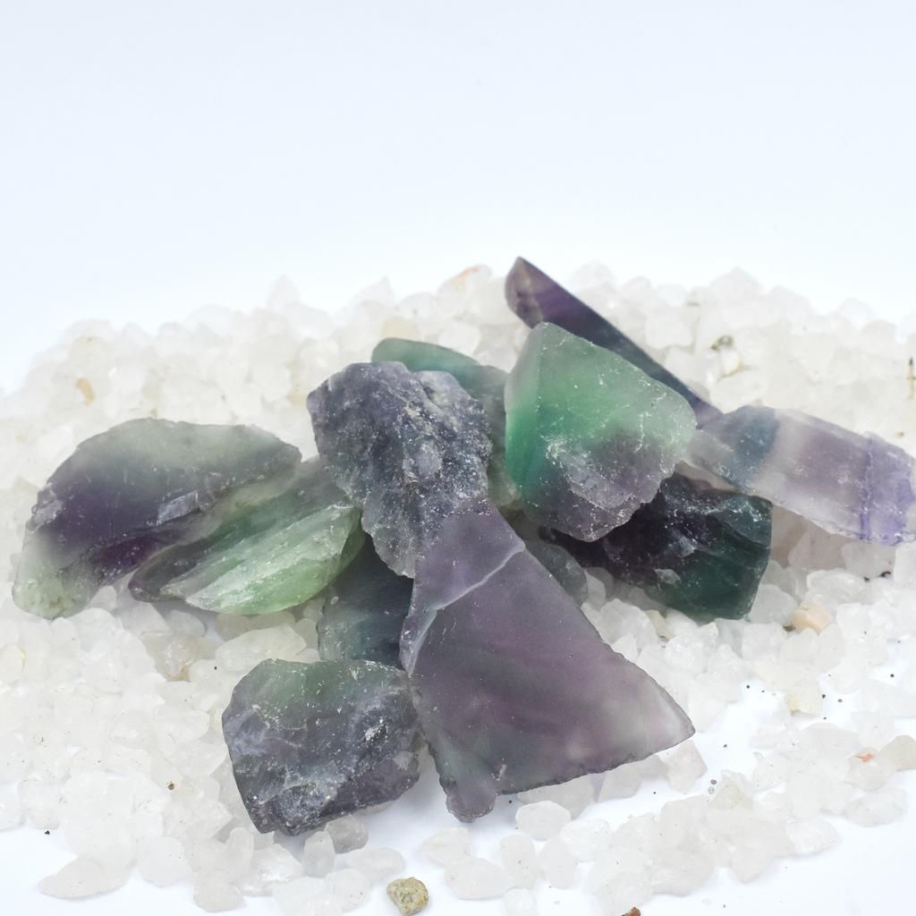Fluorite Multicolor Lot Rough Uncut Natural 21000 Ct CERTIFIED Loose Gemstone LR-85-R