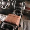 Center Console Armrest Box Cover Leather Pad Protector For Ford F150 2015+ Brown