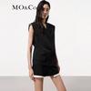 MO&Co. Tailored Merino Wool Suit Vest