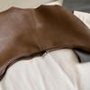 PU Hobo Bag Women's Fashion Shoulder Tote with Soft Texture Large Capacity Casual Everyday Handbag