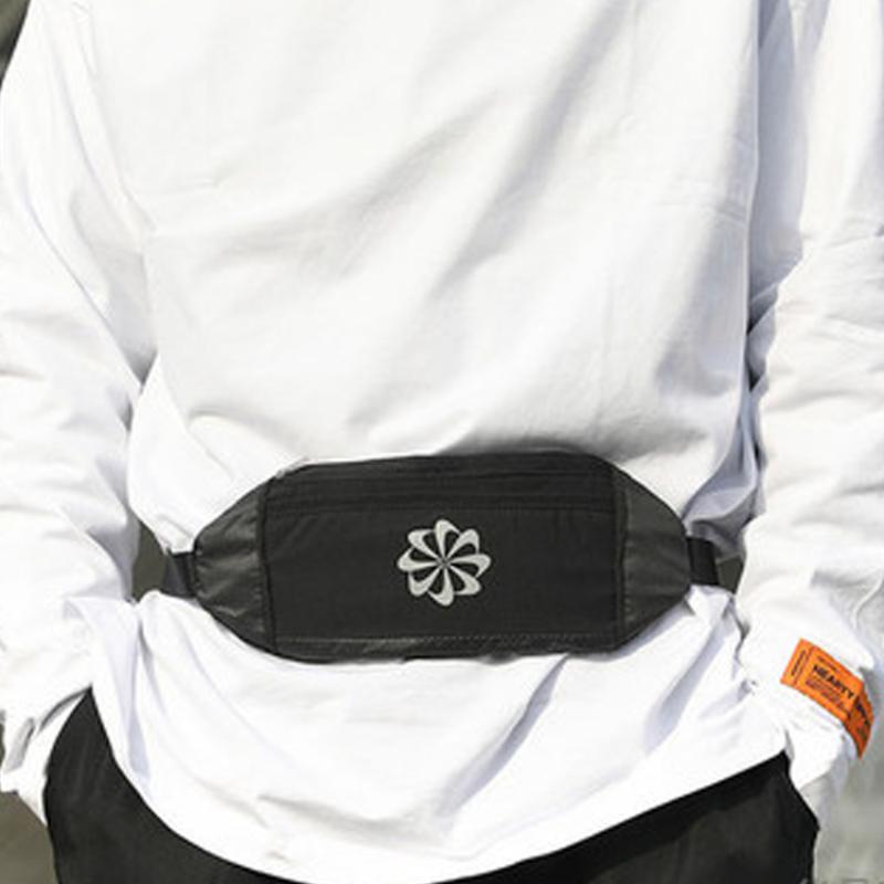Nike Polyamide Casual Sling Bag Crossbody Bag Fanny Pack Regular Unisex Black Casual DH3249-015