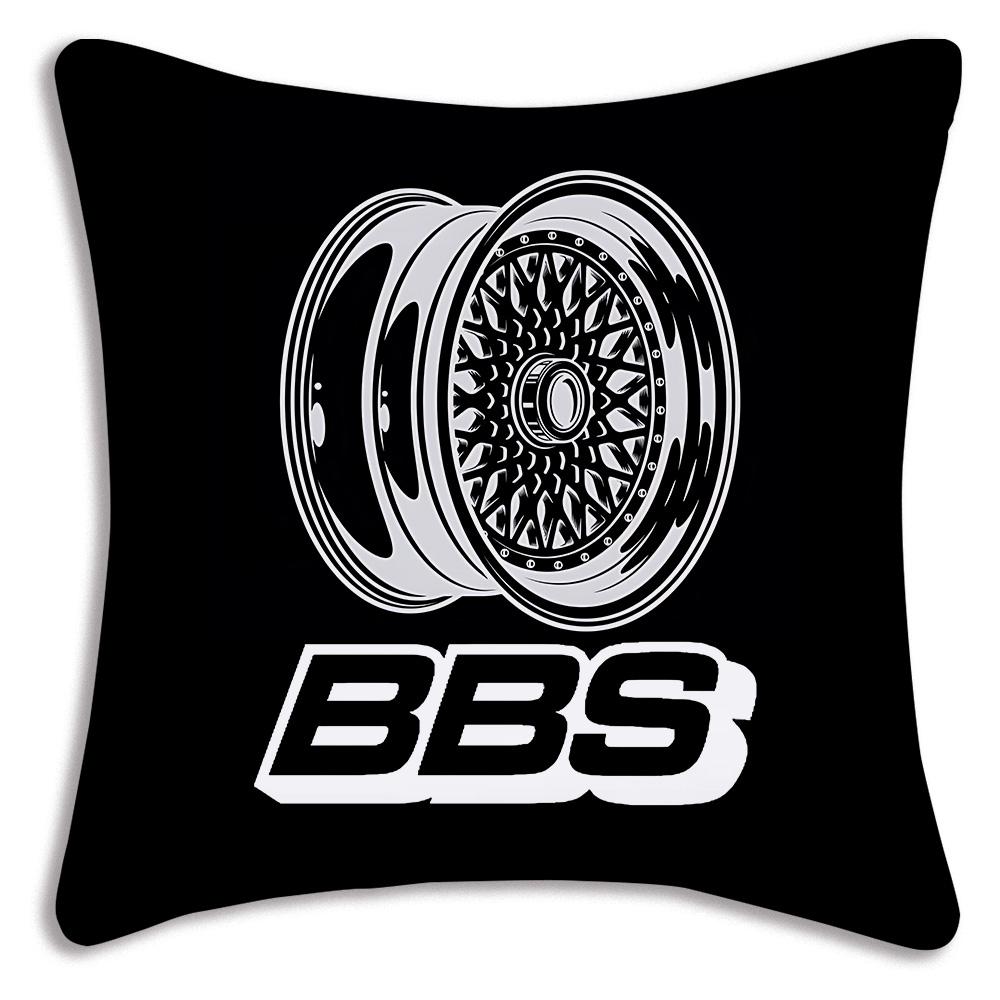 Motorsportfelgen B-BSS Kissenbezüge Cartoon Sofa Dekorativ Zuhause Doppelseitiger Druck Kurzer Plüsch Niedlicher Kissenbezug