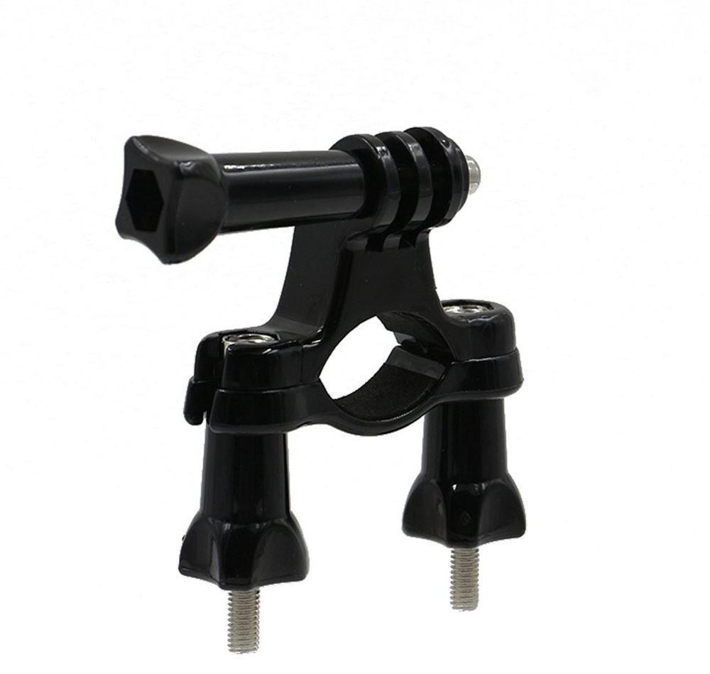 

Металлический зажим для велосипеда и мотоцикла GoPro Sports Camera O-образной формы с горизонтальным кронштейном с двумя головками на 360°. Small Y-type bicycle clamp