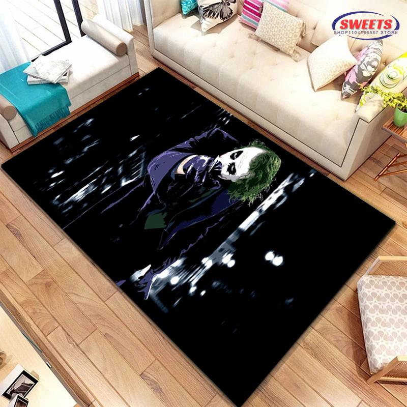 New Arrival! Classic Joker Carpet, Living Room Bedroom Office Area Children's Room of Choice, Non-slip Machine Washable Mat Gift