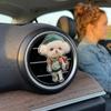 Car Air Outlet Aromatherapy Hoodie Cat Finished Ventilation Clip Car Decoration Aromatherapy Cute Acrylic Waterproof Decoration