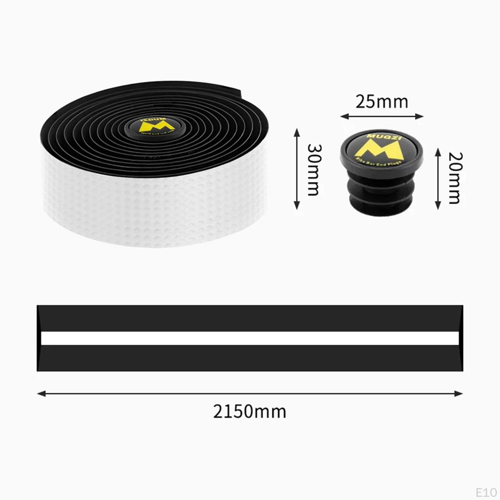 2 Pack Bike Handlebar Tape, Professional Bicycle Tape for Road And Mountain Bikes