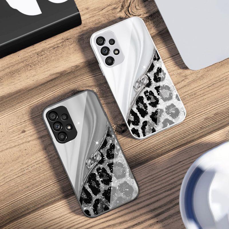 Colorful Patterns For Samsung Galaxy S10 4G S20 11E 30 S21 22 S24 Fe Pro S23 S25 Ultra 5G S9 Tempered Glass Phone Case