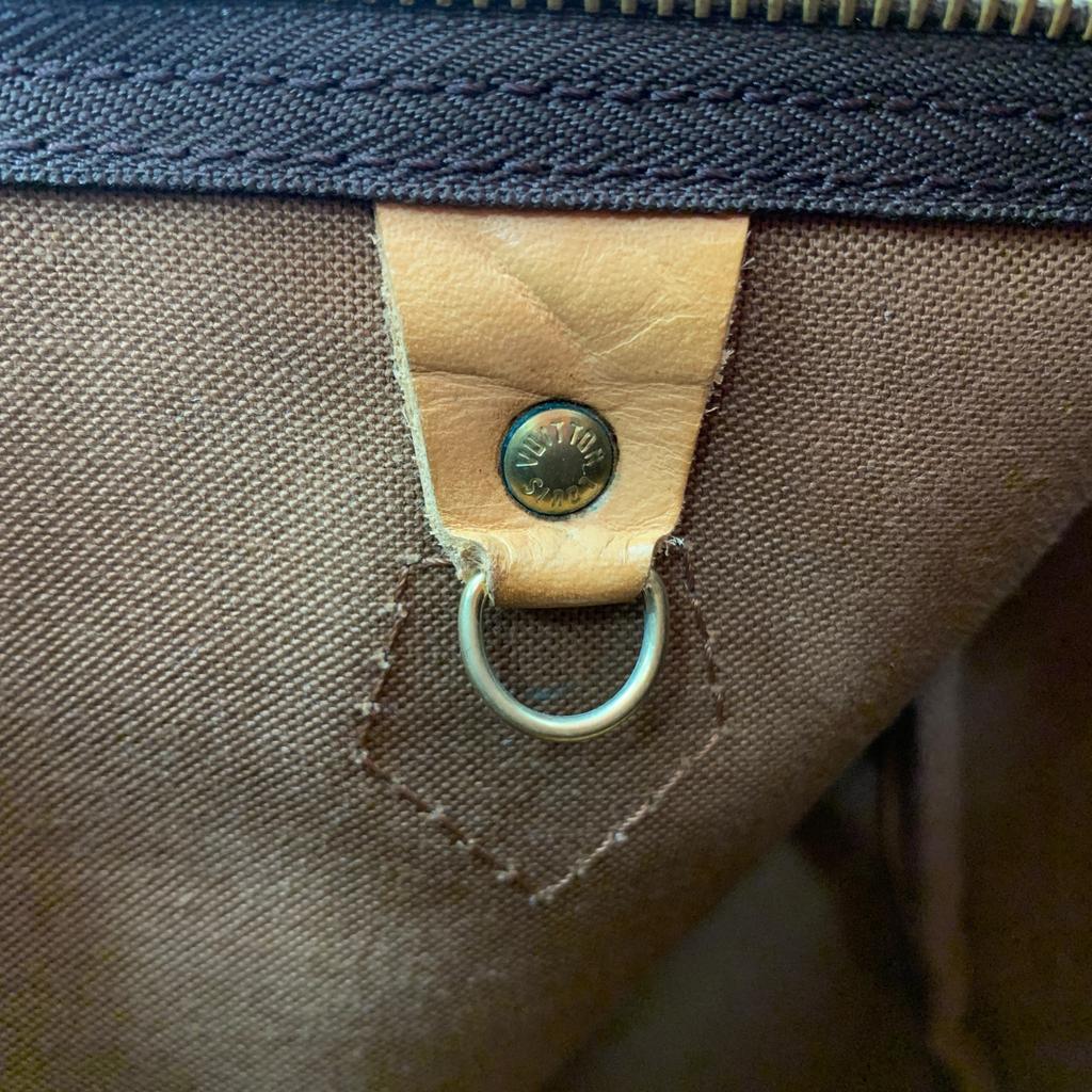 Used Louis Vuitton Monogram Speedy 30 M41526 Boston Bag Authentic 1223