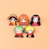 Cute Cat Enamel Pin Anime Movie Badges on Backpack Manga Brooch Set Hat Lapel Pins Cartoon Jewelry Cosplay Accessories Toys Gift