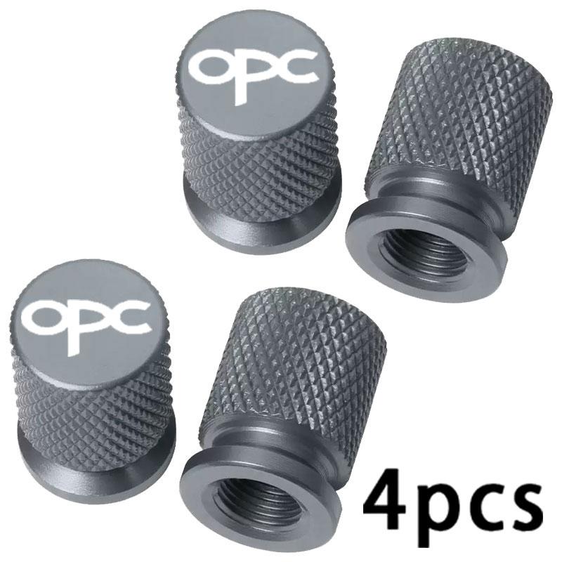 4PCS Colorful Car Accessories Car Tire Valve Cap For Opel OPC