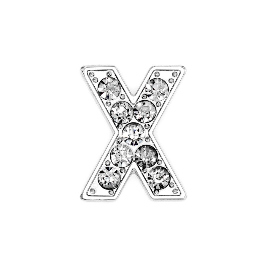 210pcs/lot 8mm Rhinestone Slide Letter Charms Alphabet A-Z For Bracelet Pet Collar Necklace DIY Jewelry Making Accessories