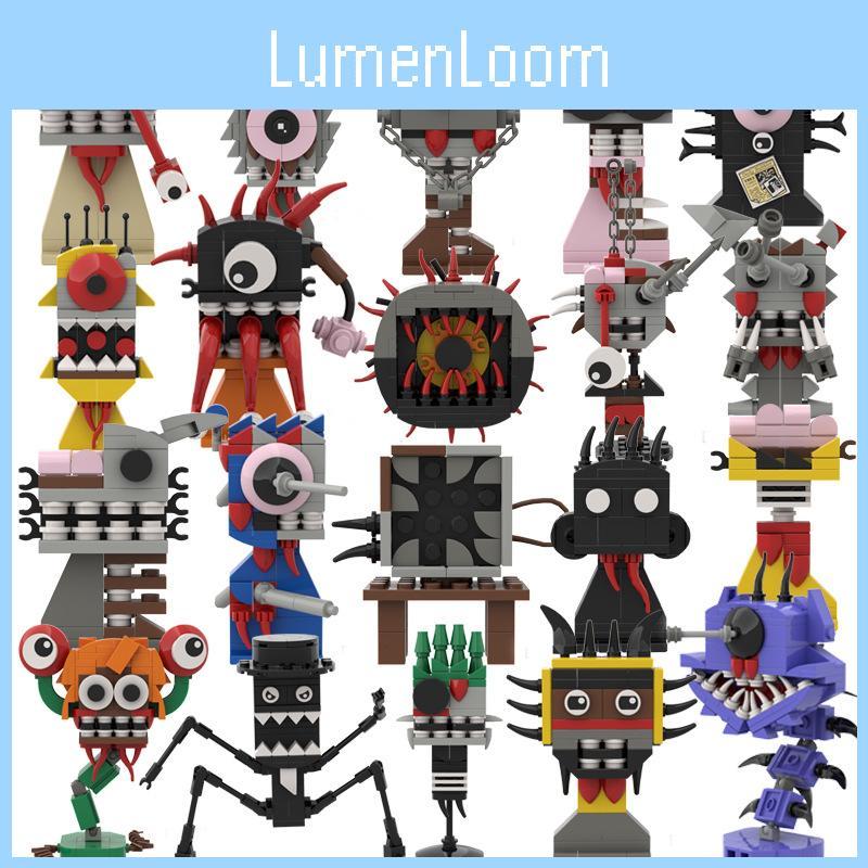 Blocks Building Sprunki Assemble Toy Doll Game Display Model Gift Decoration