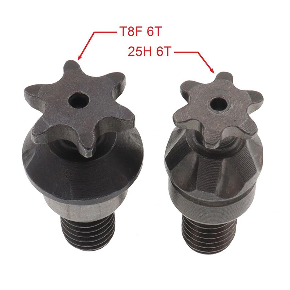 Moto 6T/7T/8T/9T 47cc 49cc T8F 25H Clutch Drum Gear Front Chain Sprocket Motorcycle Gears Gear Box