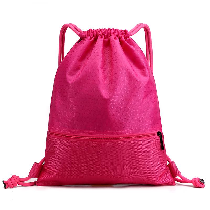 

Легкий баскетбольный рюкзак с завязками для тренировок с логотипом на заказ Small 45x34 розы красного