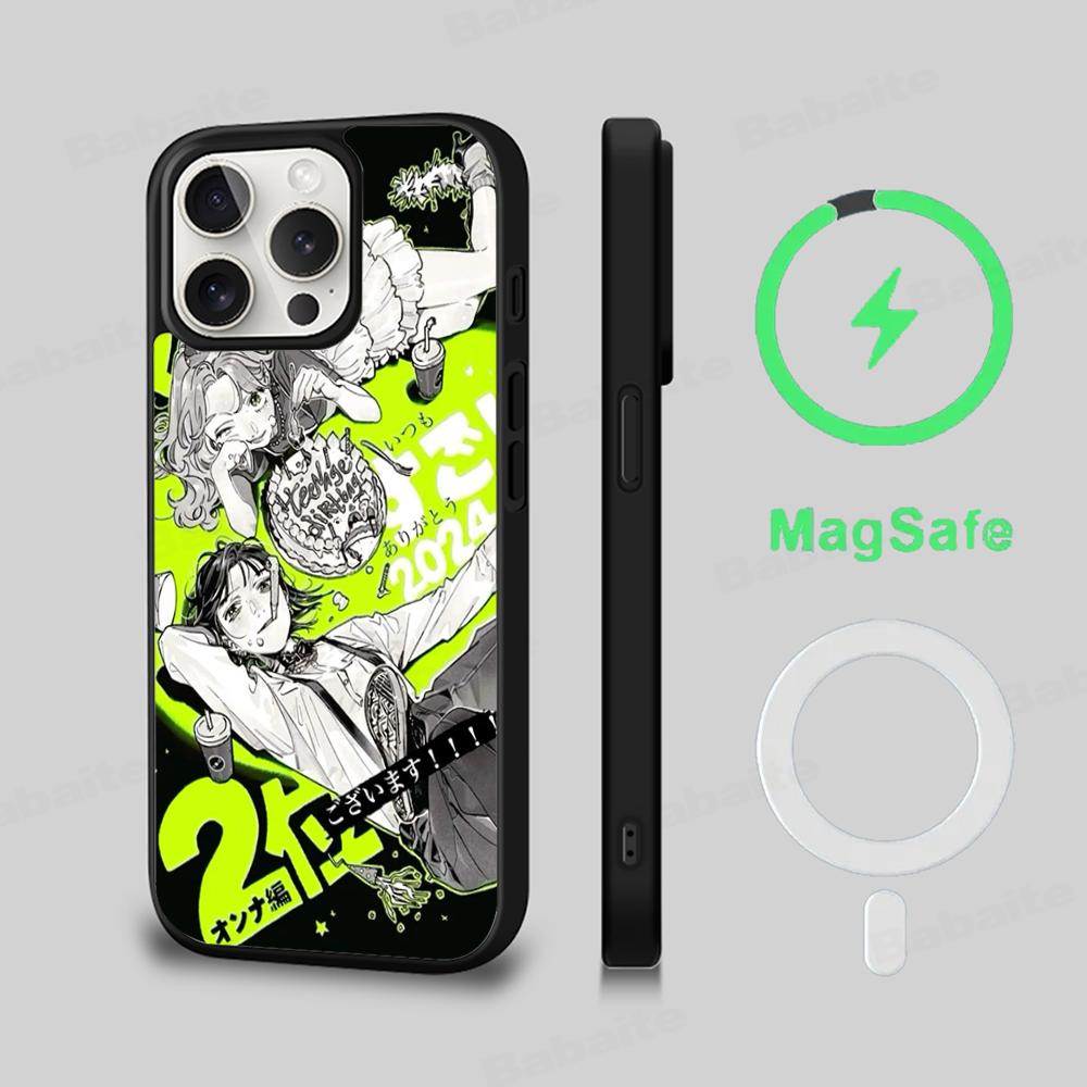 A-Aya O-Oosawa K-Koga M-Mitsuki Phone Case Magnetic Case For IPhone 16 14 13 12 11 15 Pro Max Plus For Magsafe Wireless Charge
