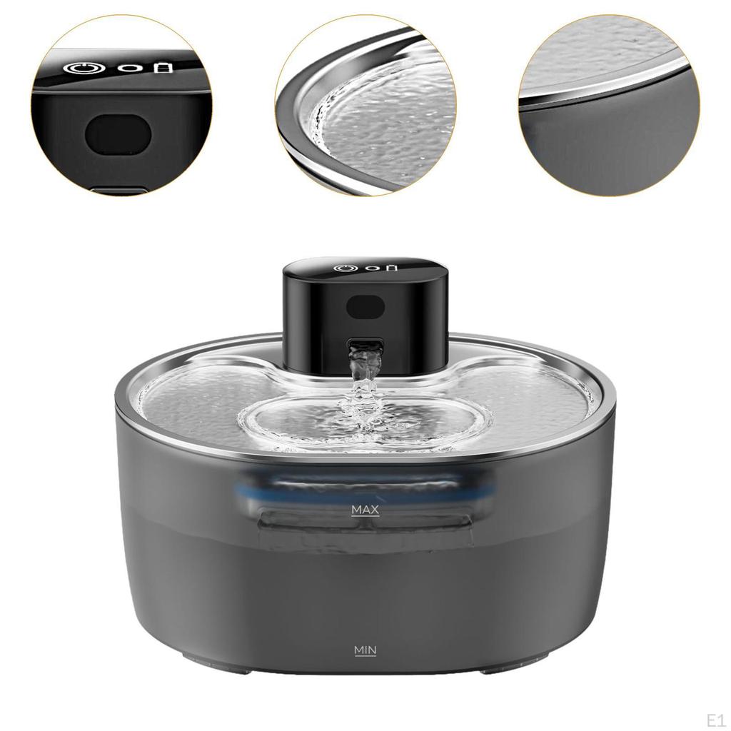 Cat Water Fountain Waterer Automatic for Pets Small Dogs Kitten