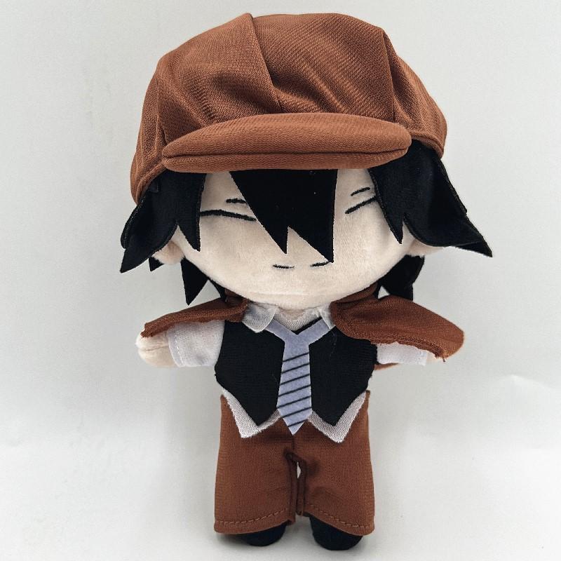 20cm Bungou Stray Dogs Poupée en Peluche Edogawa Rampo Ryunosuke Akutagawa Nakahara Chuya Dostoïevski Peluche Anime Jouet Cadeau