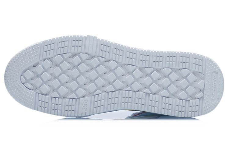 Li Ning Domain Specific Territory Travel High Top Skateboard Shoes Women's White AGCR432-2