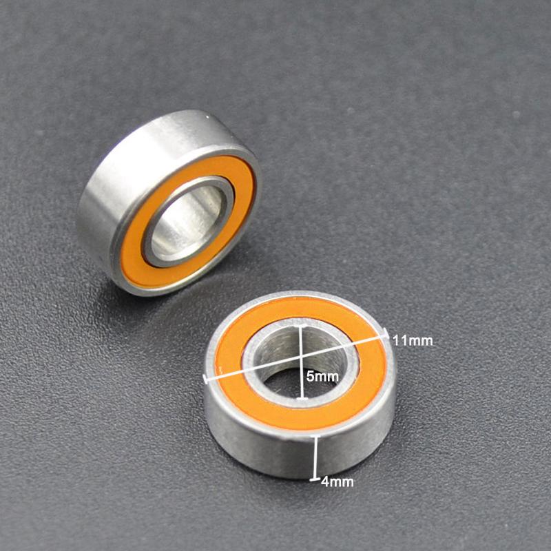 10pcs Hybrid Ceramic Bearing Stainless casting Spinning Fishing Reels 4x10x4mm 5x8x2.5 6x12x4 8x12x3.5 mm Mini Ball Bearings