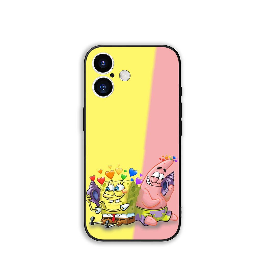 for Samsung Galaxy A07 A13 A12 A23 A50 A51 A52 A53 A70 A71 A72 A04 Note 20 9 8 10 Case S-SpongeBobs s-SquarePant S-Sponges Bobs