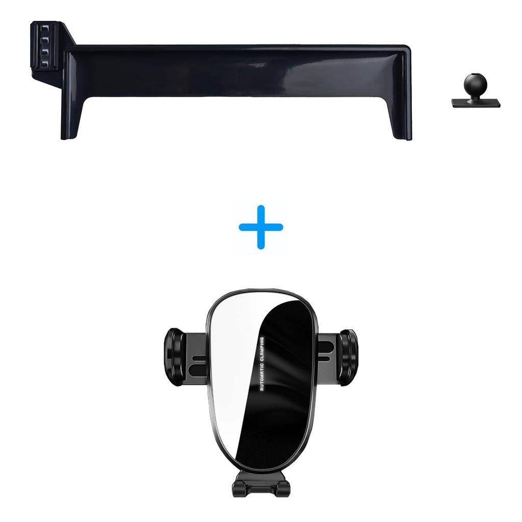 For ZEEKR X 2023 2024 Car Phone Holder Screen Fixed Navigation Bracket Wireless Charger Stand Phone Mounts Car Accessories